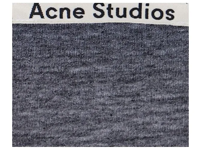 Acne Studios Camiseta Susanna M Cot de algodón negro 