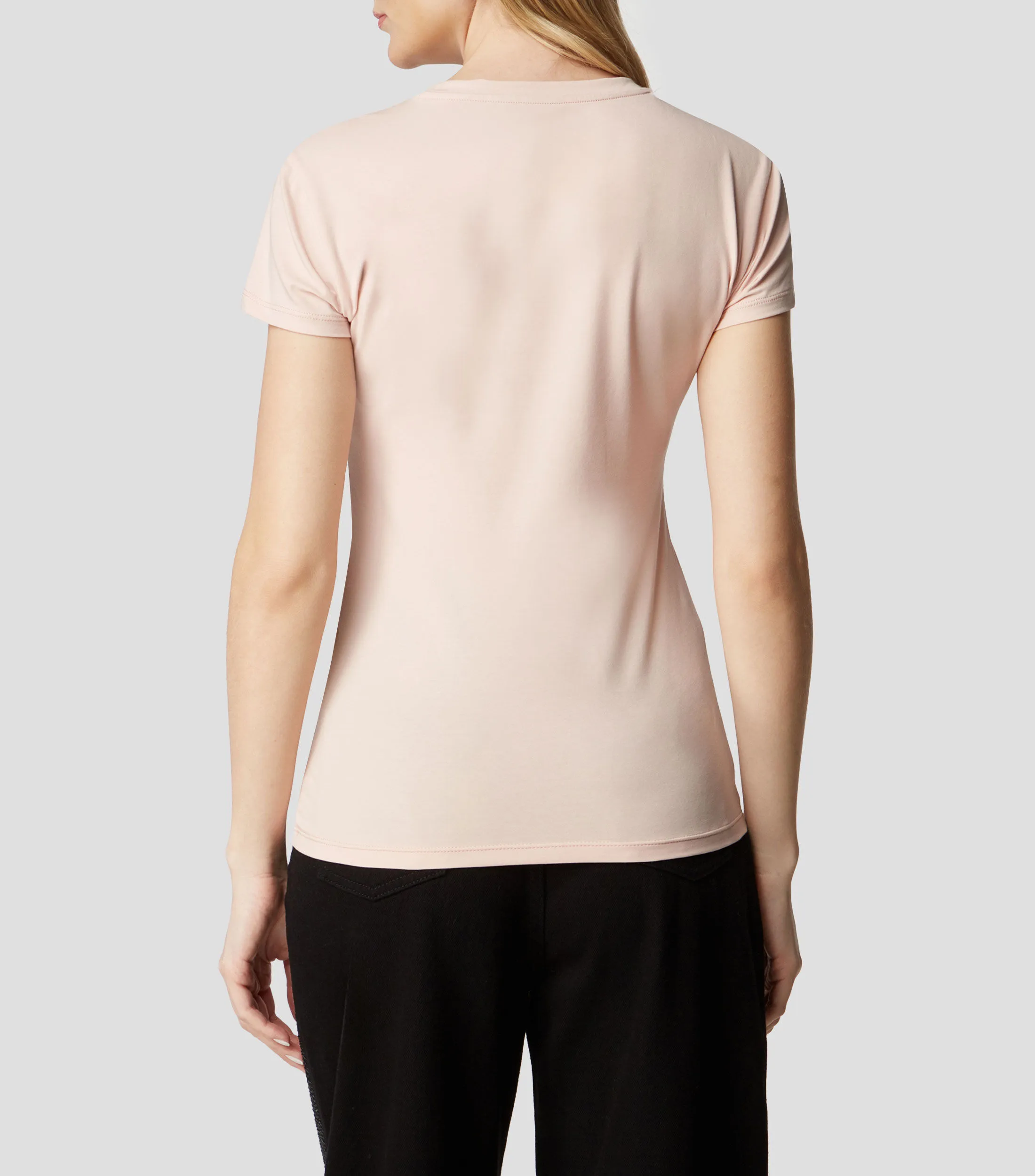 Armani Exchange Playera Cuello Redondo Manga Corta Mujer