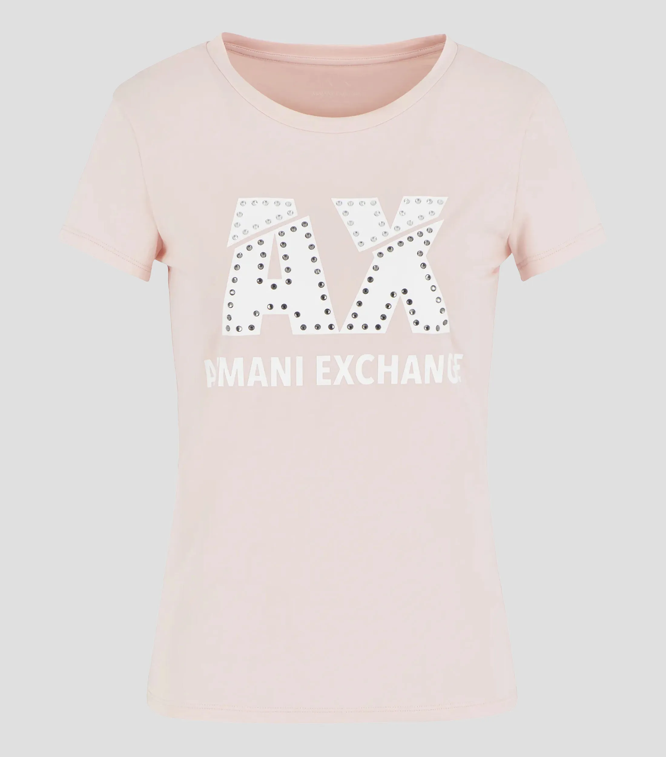 Armani Exchange Playera Cuello Redondo Manga Corta Mujer