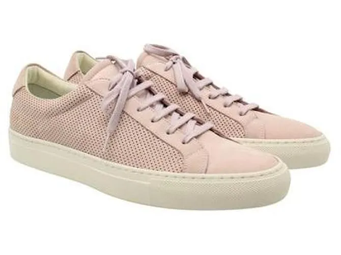 Autre Marque Tenis rosa claro Common Projects 