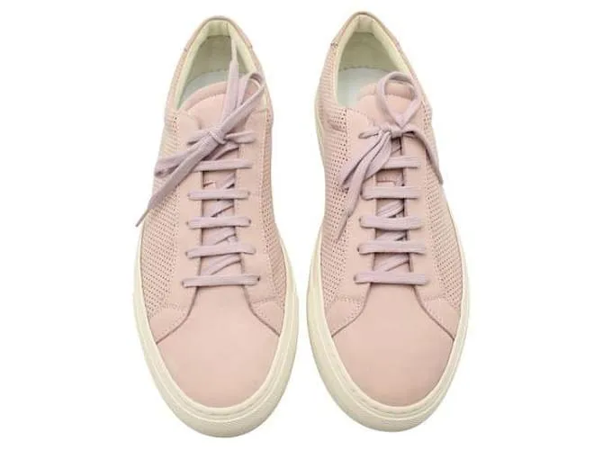 Autre Marque Tenis rosa claro Common Projects 