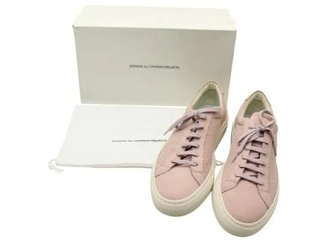 Autre Marque Tenis rosa claro Common Projects 