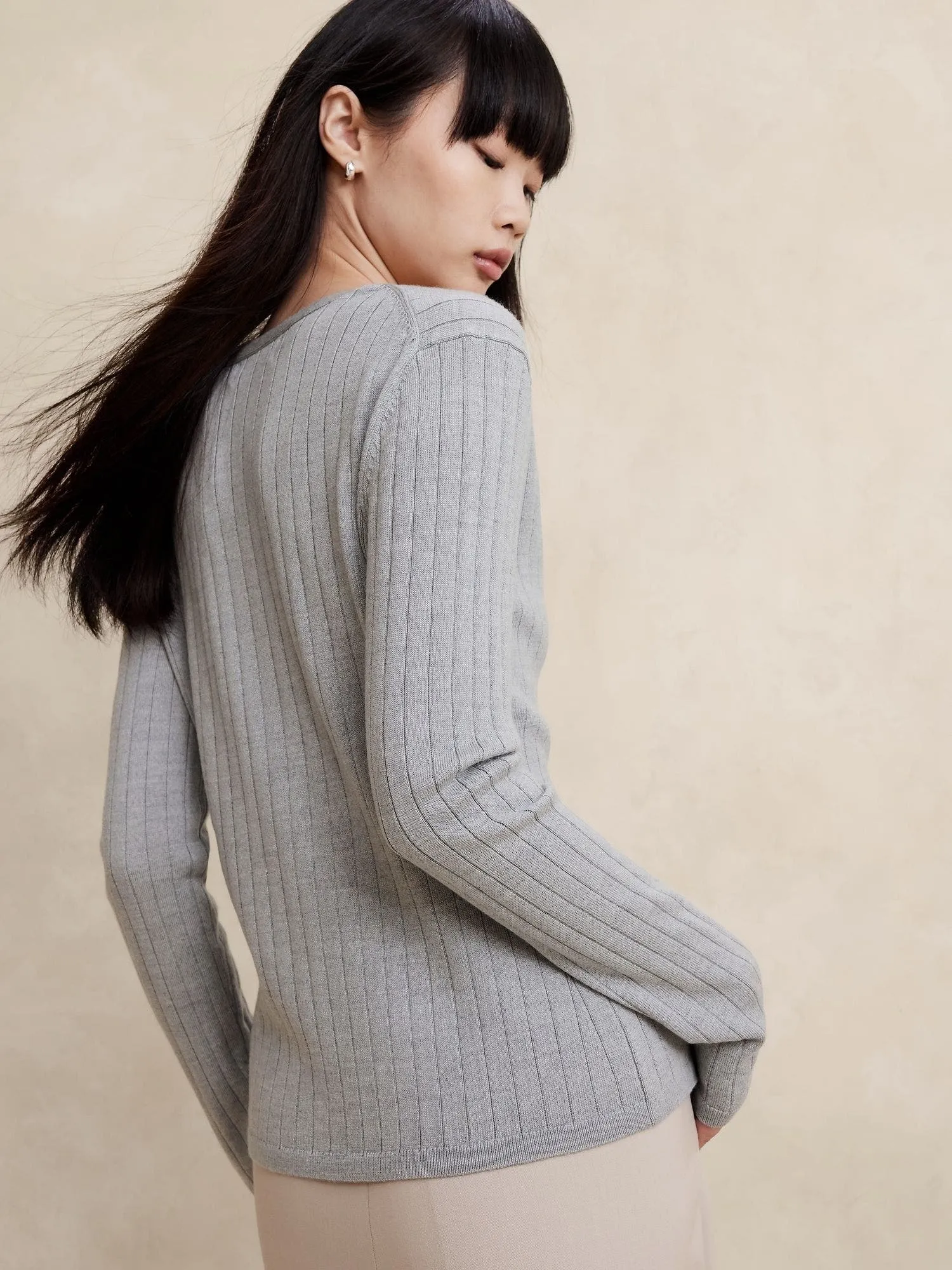 BANANA REPUBLIC SWEATER MUJER NEZHA MERINO