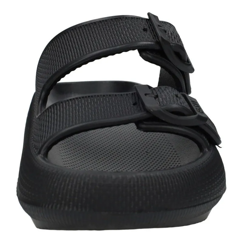 BJSH534001 Chanclas Hebillas color NEGRO