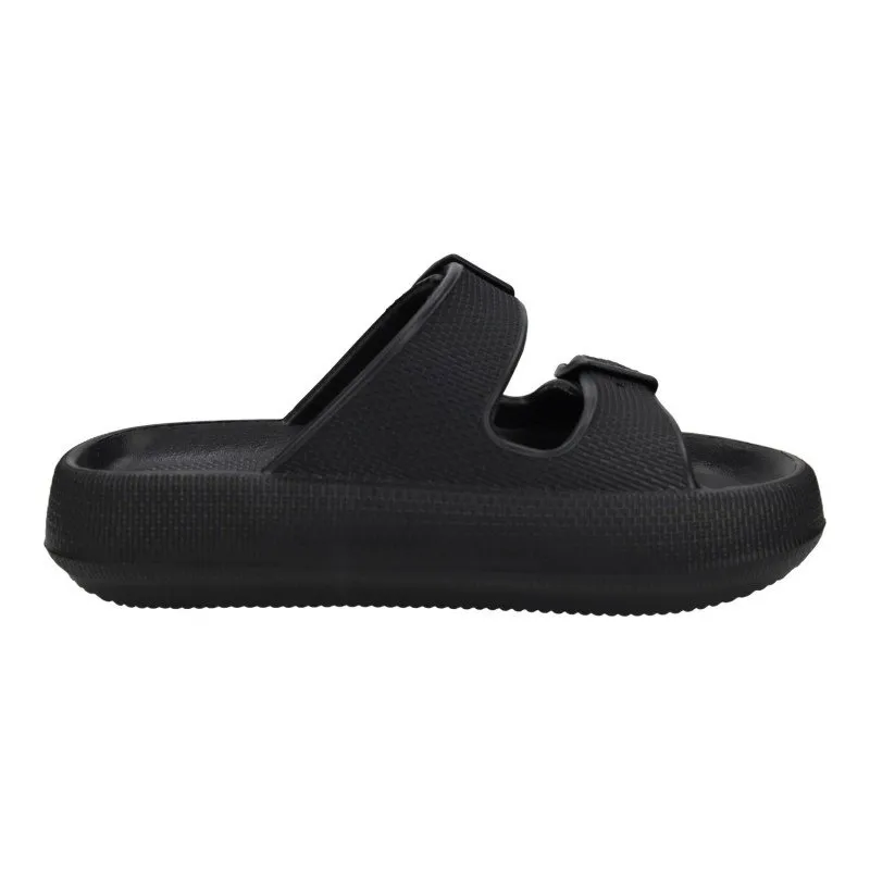 BJSH534001 Chanclas Hebillas color NEGRO