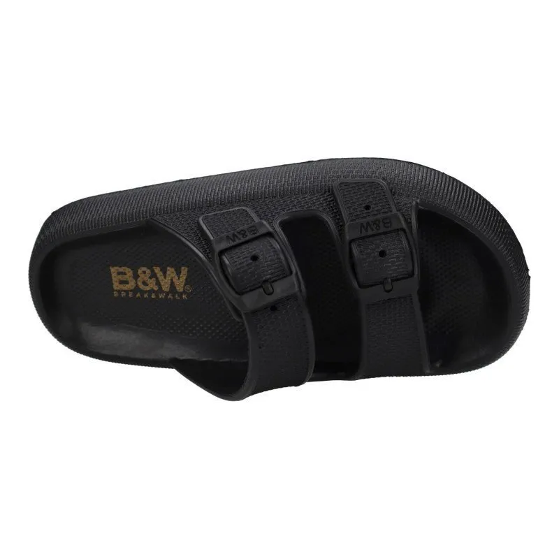 BJSH534001 Chanclas Hebillas color NEGRO