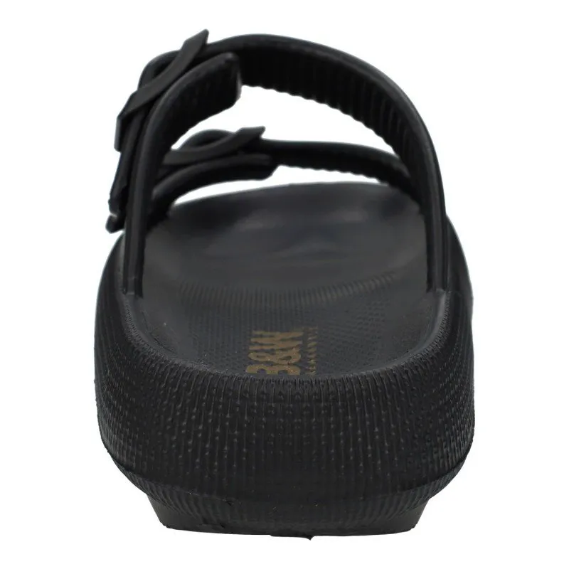 BJSH534001 Chanclas Hebillas color NEGRO