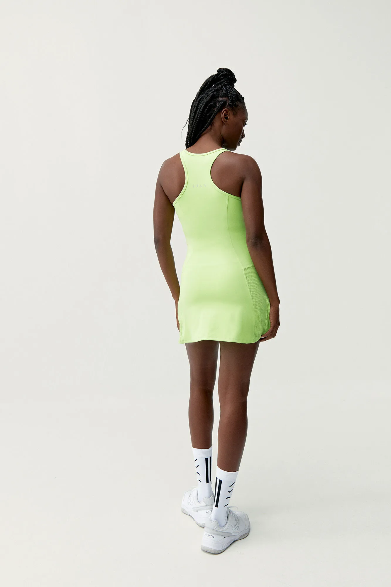 Born Living Yoga Dress Volea Lime Bright