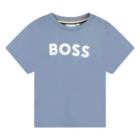 BOSS Camiseta de algodón con logo