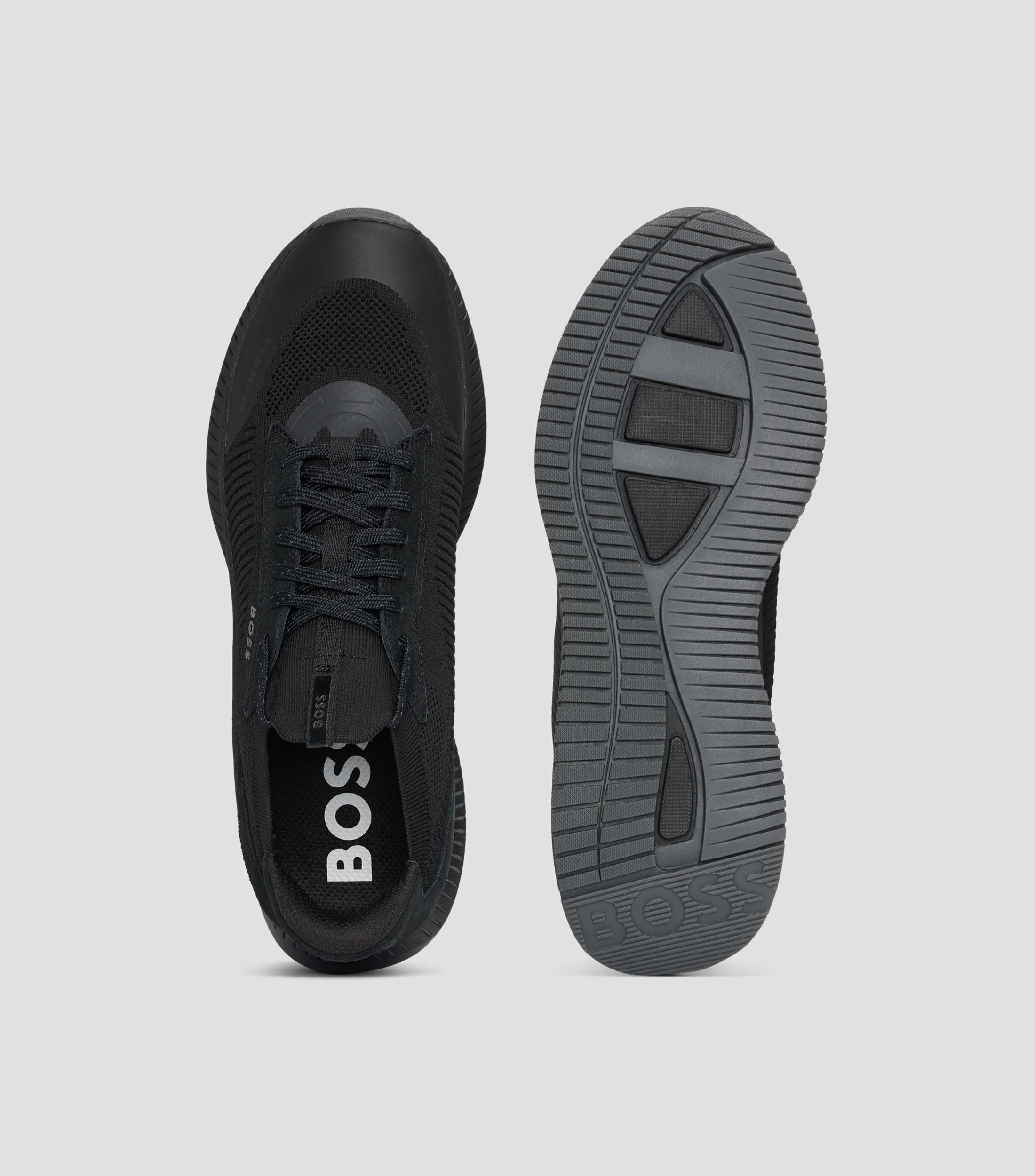 Boss Tenis TTNM EVO con empeines de punto Hombre