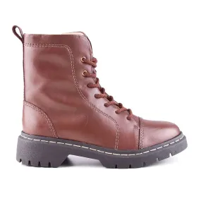 BOTA CASUAL TACO BAJO DE CUERO USAFLEX PREPSI