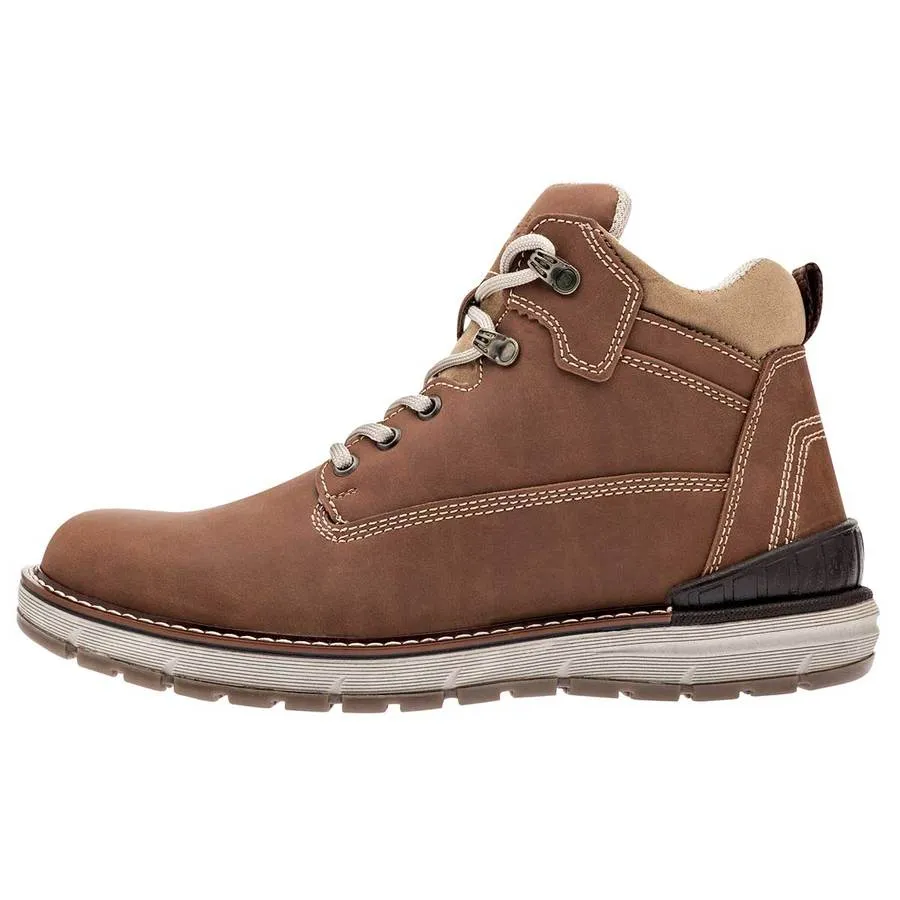 Botas casuales Exterior Piel sintética Color Café de Jack Rud