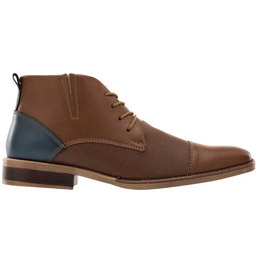 Botas casuales Exterior Piel sintética Color Café de Lugo Conti