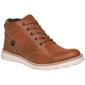 Botas casuales Exterior Piel sintética Color Café de What´s U?