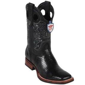 Botas de Armadillo Lizard Original Horma Rodeo Suela de Hule WW-28250705