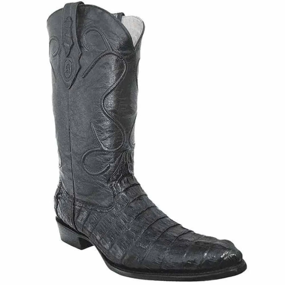 Botas de Cocodrilo Caiman Original Horma Puntal JB-906N