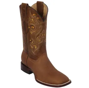 Botas de Cuero Crazy Original Horma Rodeo Cuadrada Q8226251