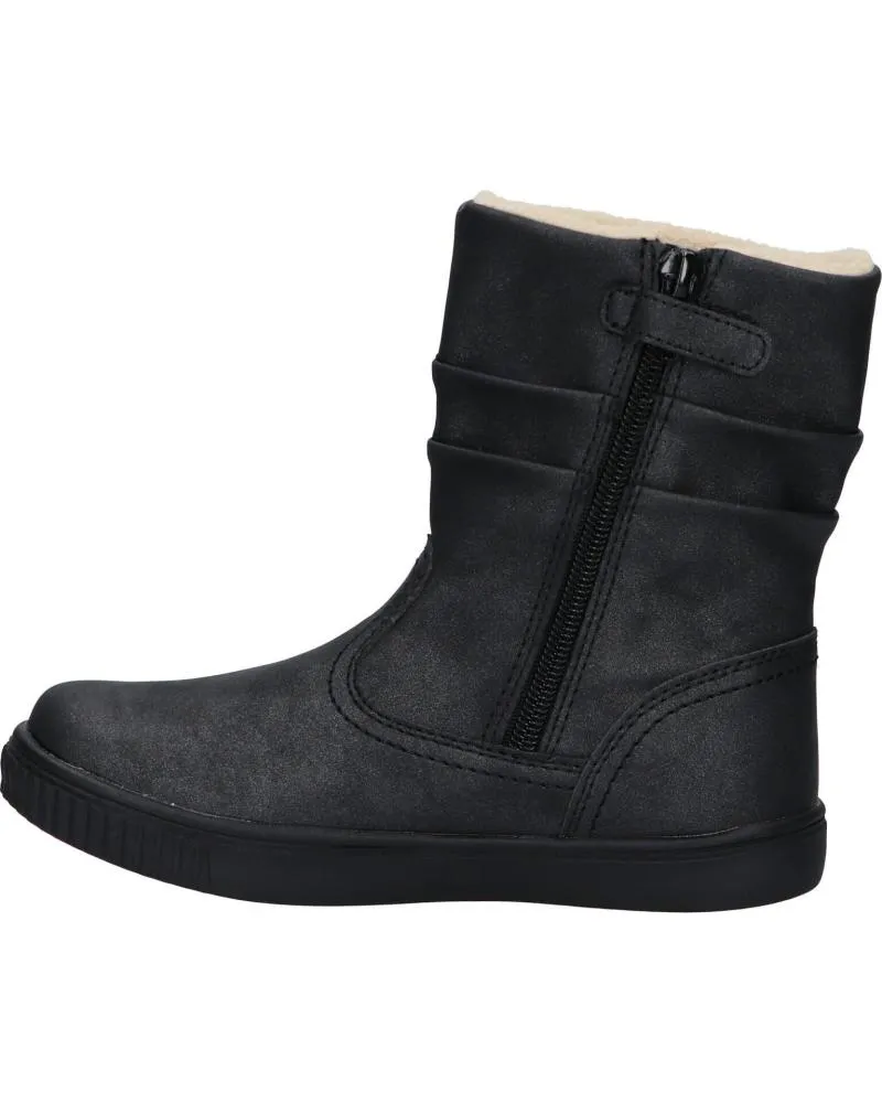 Botas de Niña KICKERS 830170-30 RUMBY 81 NOIR BRILLANT