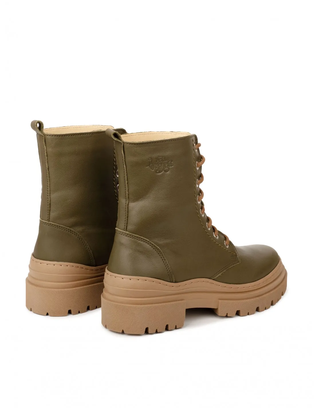 Botas Militares Plataforma Track Caramelo PERA LIMONERA