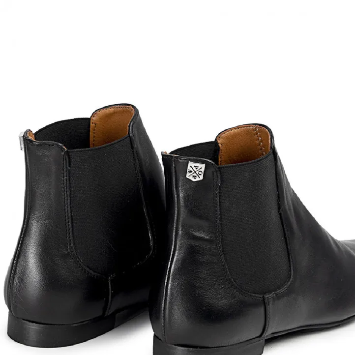 BOTIN ANGELA NEGRO PIEL POPA