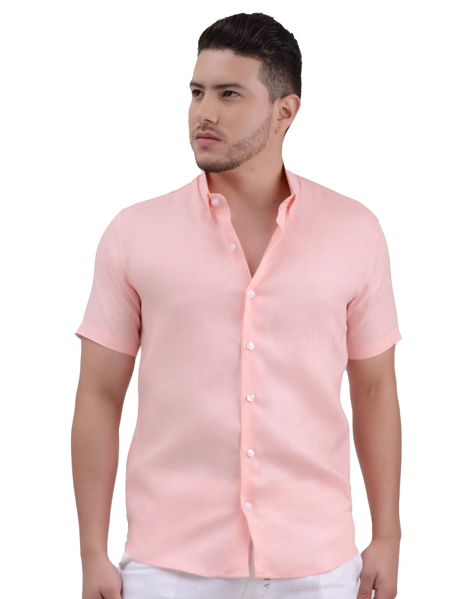 Camisa en lino-Gianni