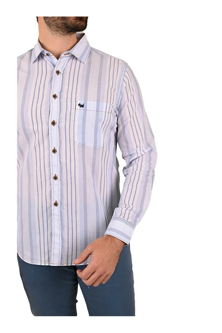 Camisa Letizia Manga Larga Slim Fit