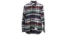 Camisa Oxford de cuadros Thom Browne en algodón multicolor 