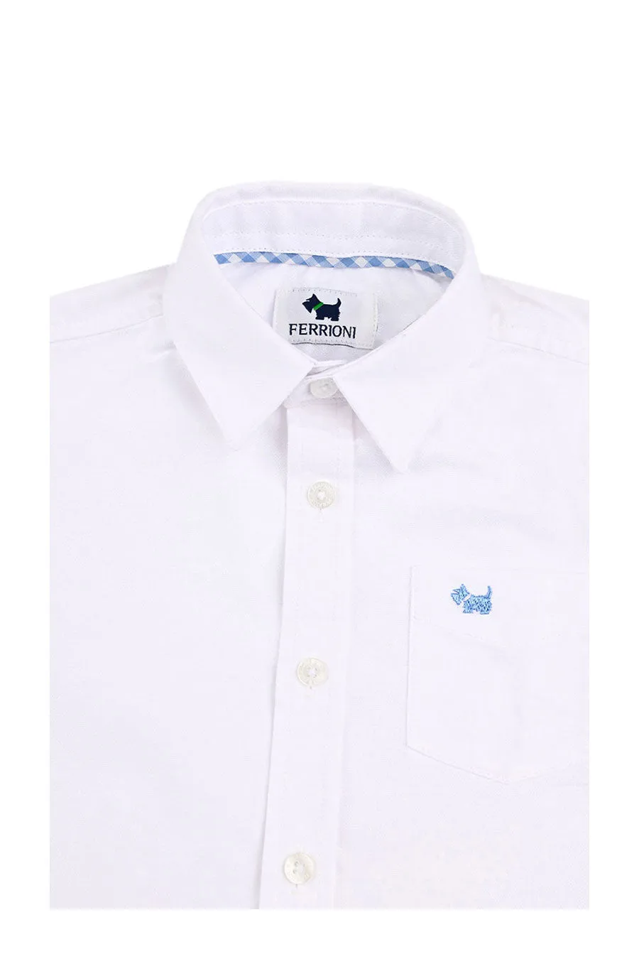 Camisa Oxford manga larga