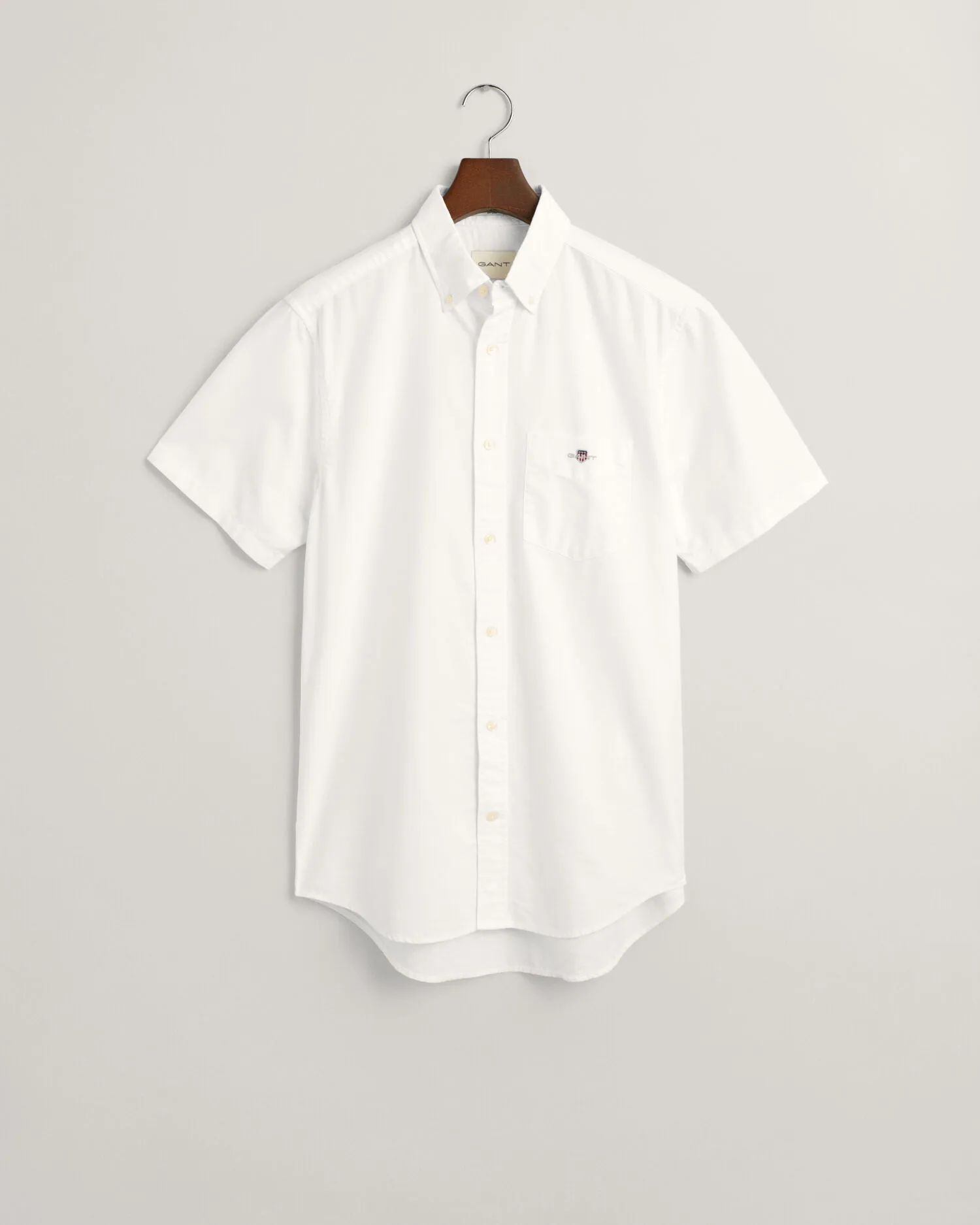 Camisa Oxford Regular Fit de manga corta