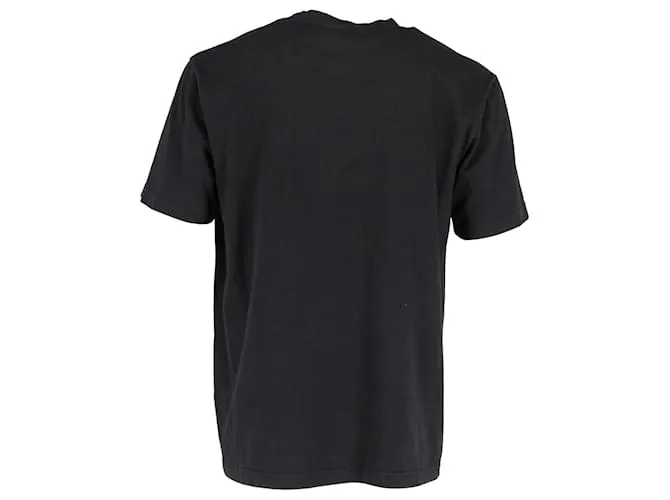 Camiseta con logo Marni de algodón negro 