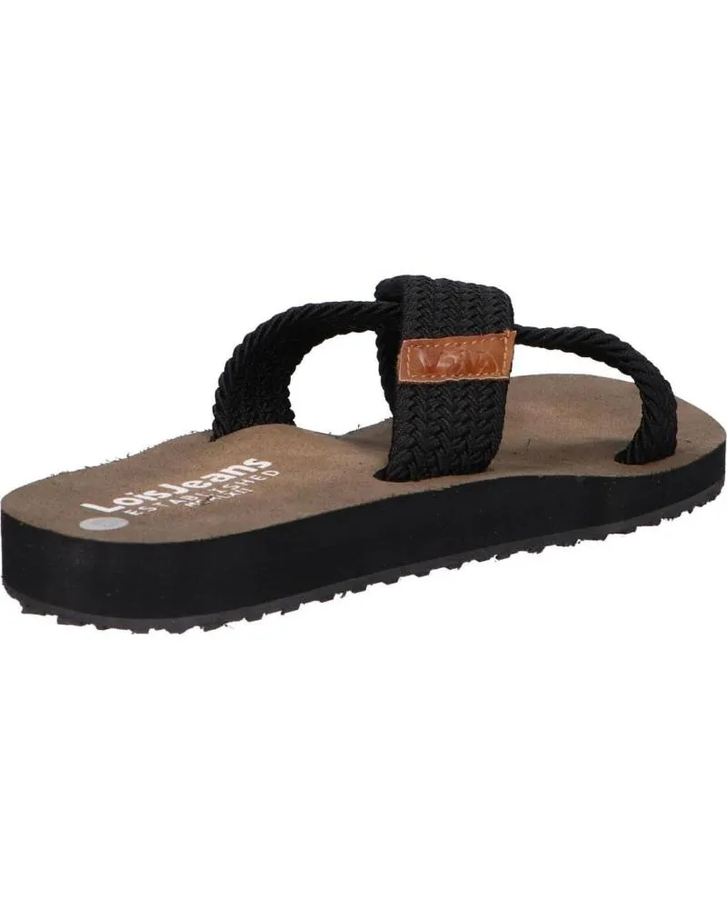 Chanclas de Hombre LOIS JEANS 86045 26 NEGRO