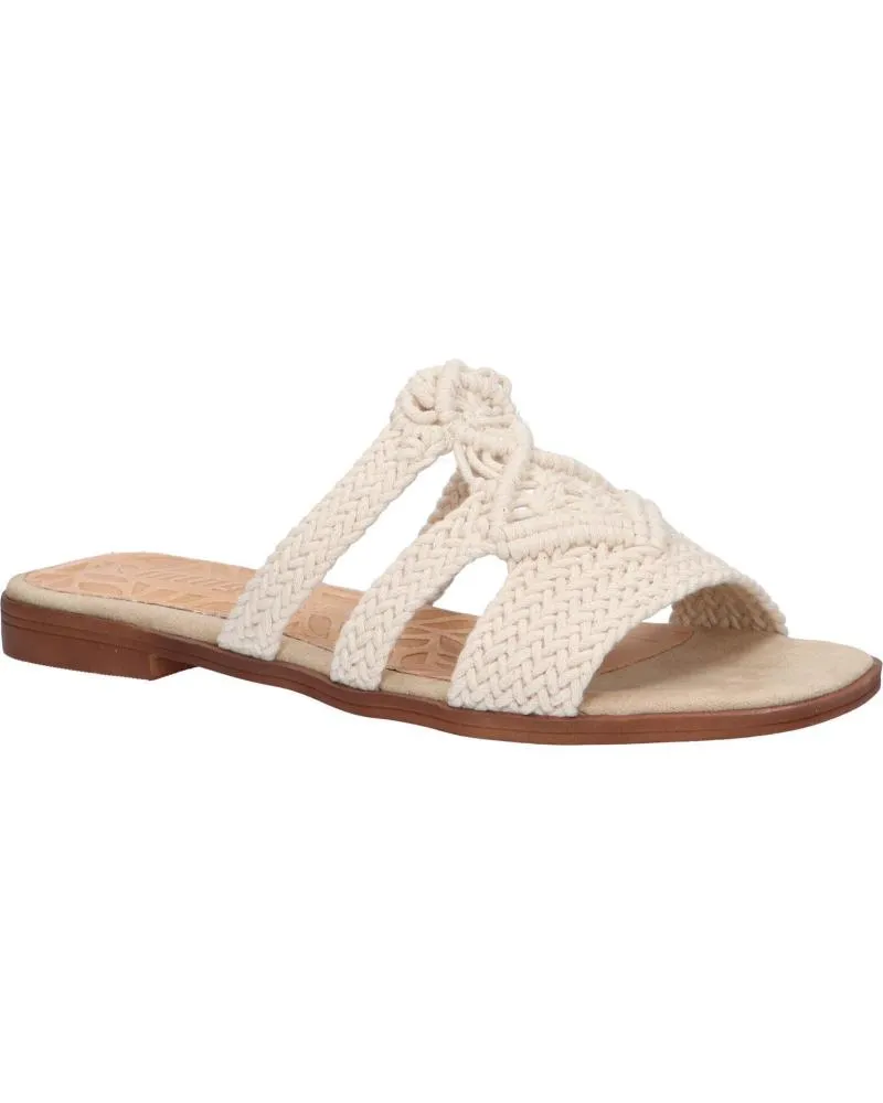 Chanclas de Mujer MTNG 51942 C54643 - MACRAME CRUDO