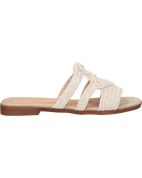 Chanclas de Mujer MTNG 51942 C54643 - MACRAME CRUDO