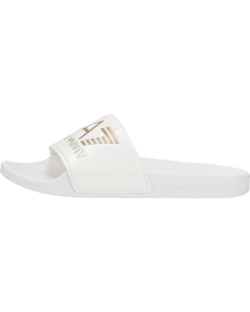 Chanclas de Mujer y Niña y Niño EMPORIO ARMANI CHANCLAS ARMANI EA7 XCP001 BLANCO