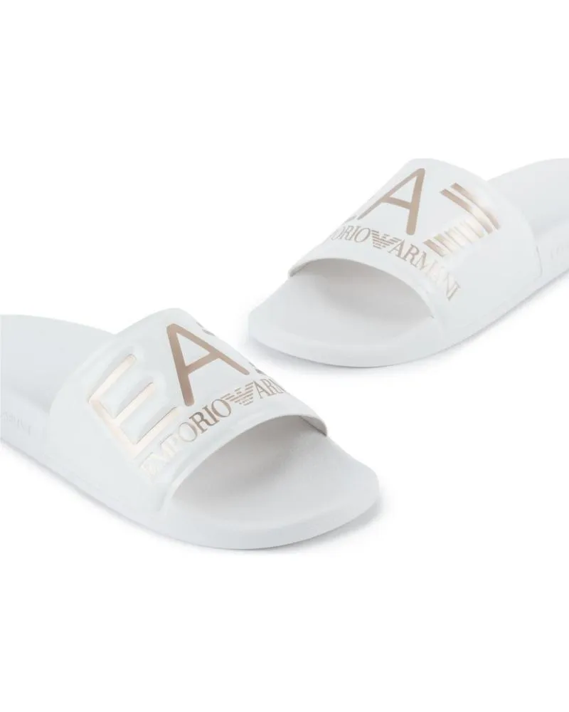 Chanclas de Mujer y Niña y Niño EMPORIO ARMANI CHANCLAS ARMANI EA7 XCP001 BLANCO