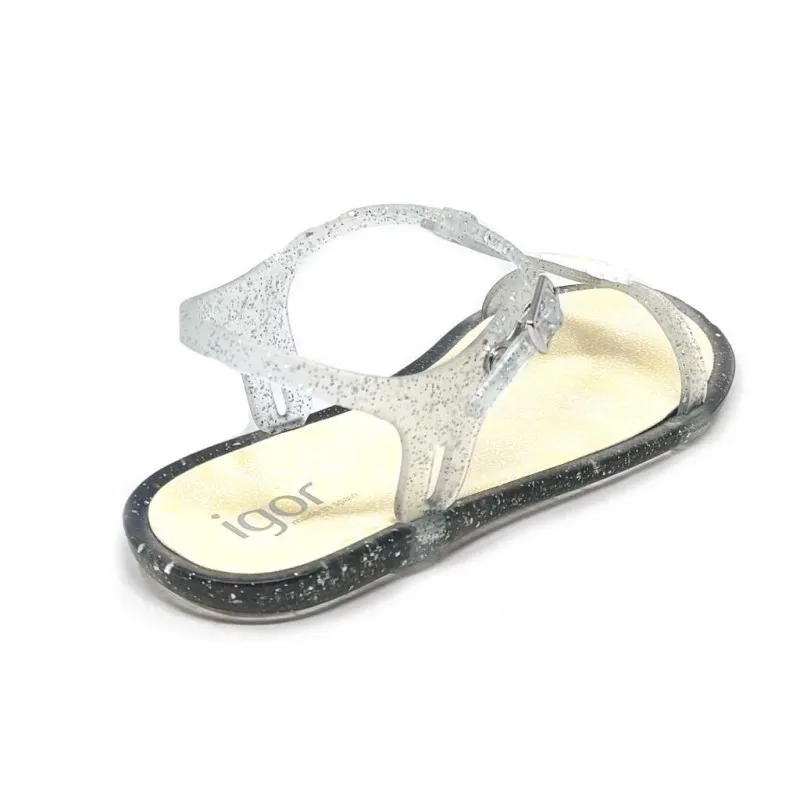 CHANCLAS NIÑA IGOR S10337 TRANSPARENTE