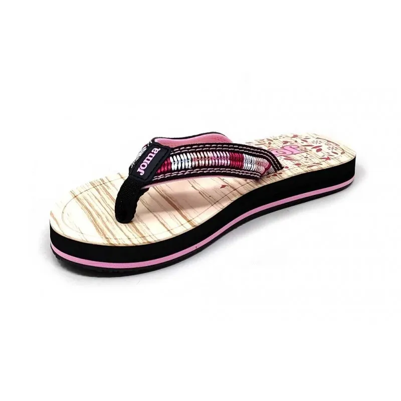 CHANCLAS NIÑA JOMA S.YAIZA JR 2401 BLACK PINK