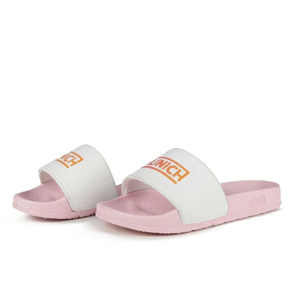 CHANCLAS NIÑA MUNICH FLAT SLIDER KID 04. PINK 8838004