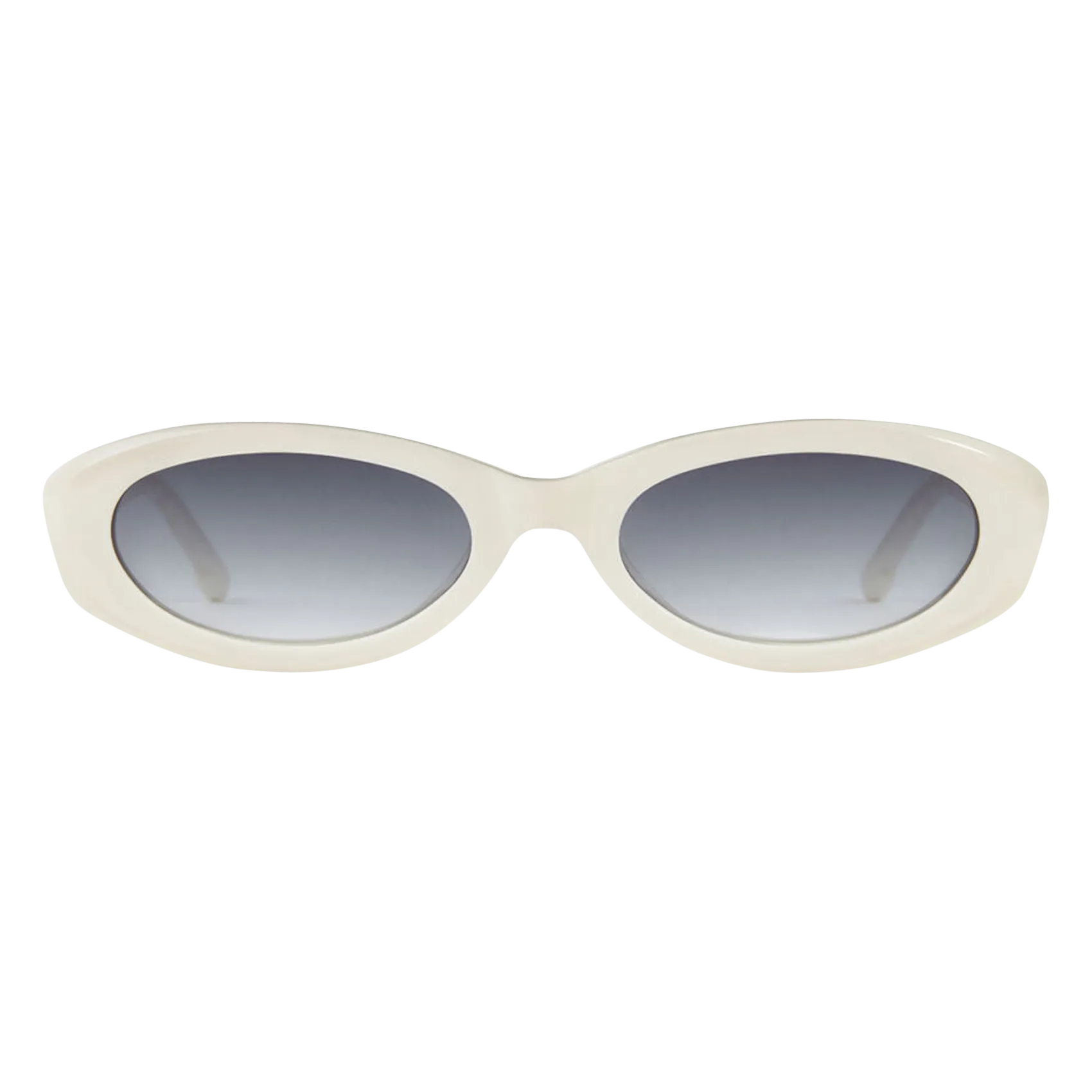 CLAUDIE PIERLOT Gafas de sol ovaladas en blanco