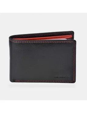 DAVILETTO cartera  para hombre en piel colores tipo americano con monedero