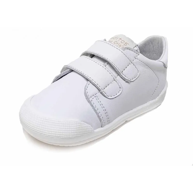 DEPORTIVO BEBE PARIS BLANCO24 PIEL BLANDITOS CRIOS