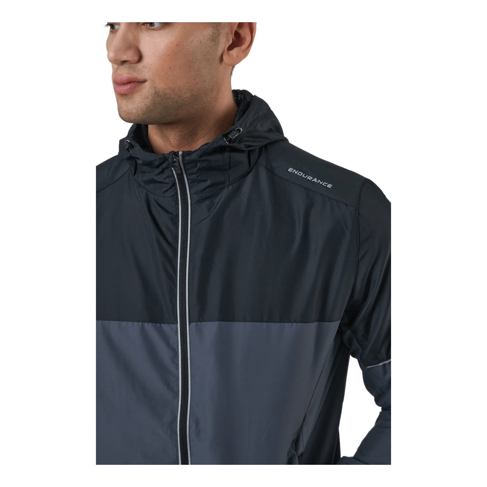 Endurance Verbol M Running Jacket W/hood India Ink