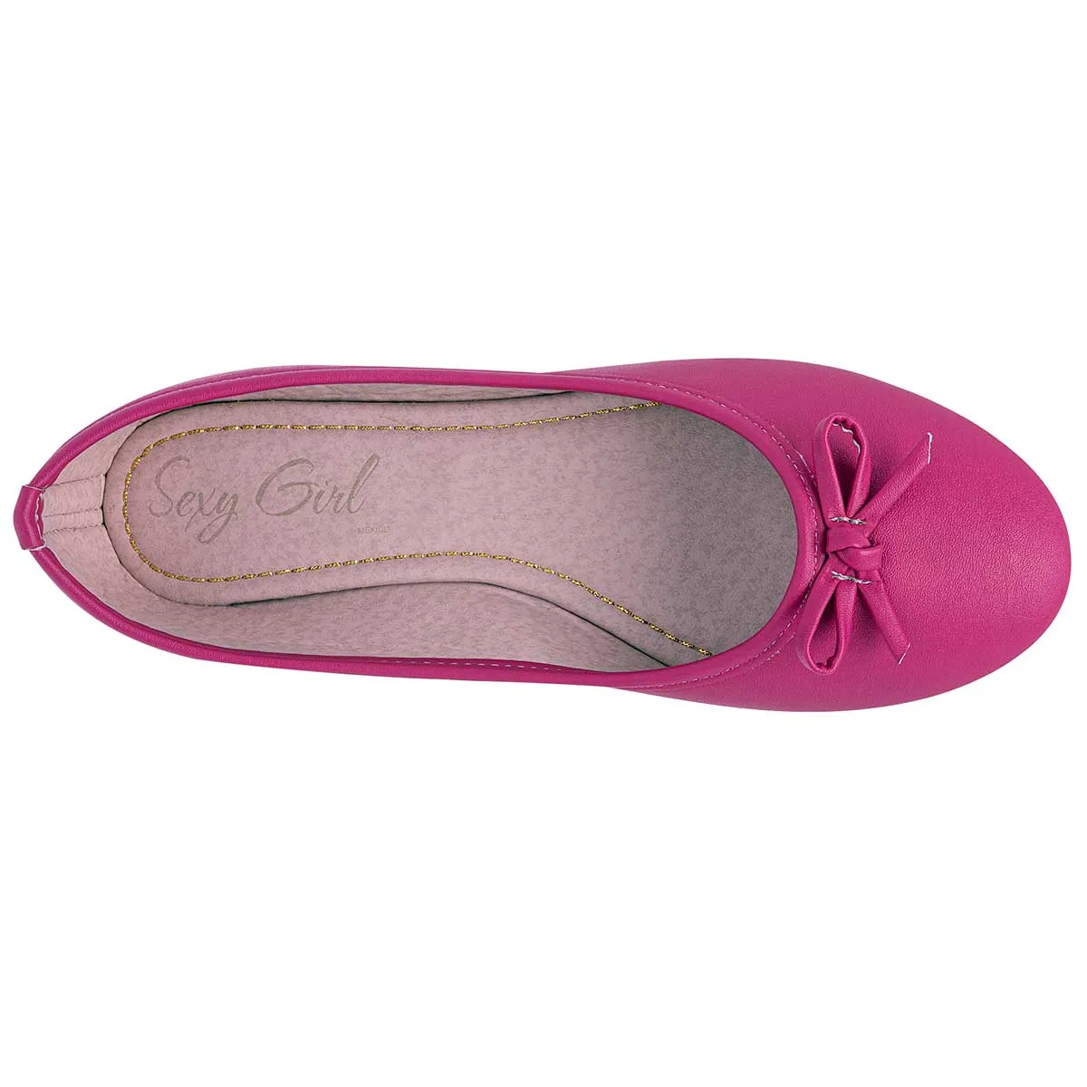 Flats clásicas Exterior Piel sintética Color Rosa Para Mujer De Sexy Girl