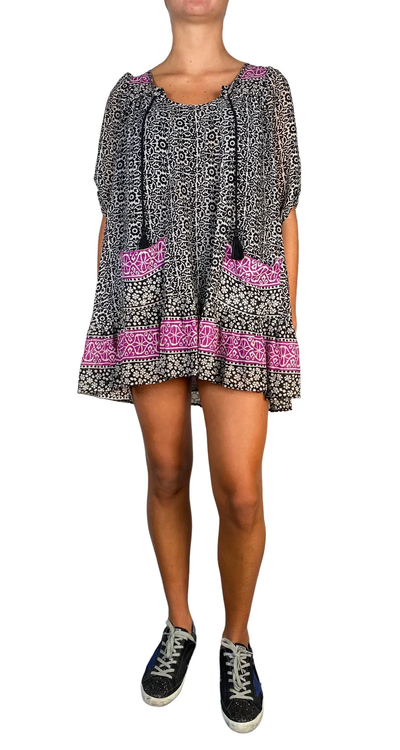 FREE PEOPLE Vestido Minin Estampado Floreado