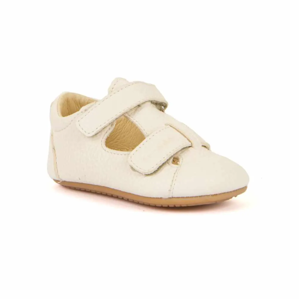 Froddo Primeros Pasos Sandalias Piel Doble Velcro Blanco