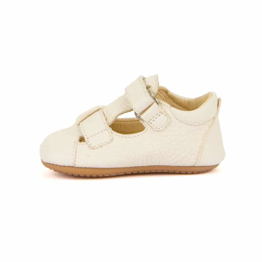 Froddo Primeros Pasos Sandalias Piel Doble Velcro Blanco