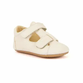 Froddo Primeros Pasos Sandalias Piel Doble Velcro Blanco