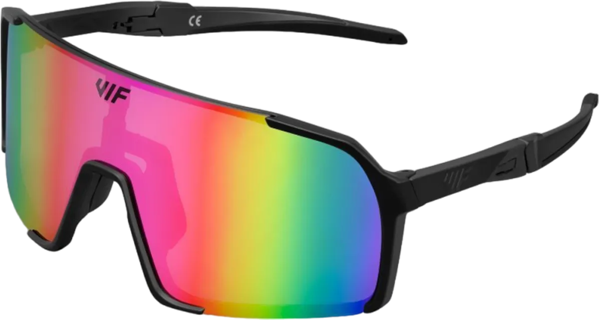 Gafas de sol VIF One Kids Black x Pink Polarized