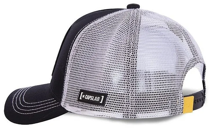 gorra con visera Capslab Peanuts Trucker - Cool/Black/White - men´s