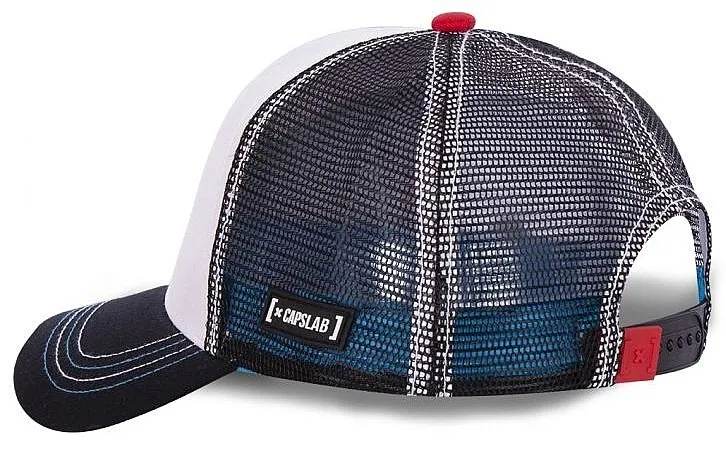 gorra con visera Capslab Peanuts Trucker - House/White/Black - men´s